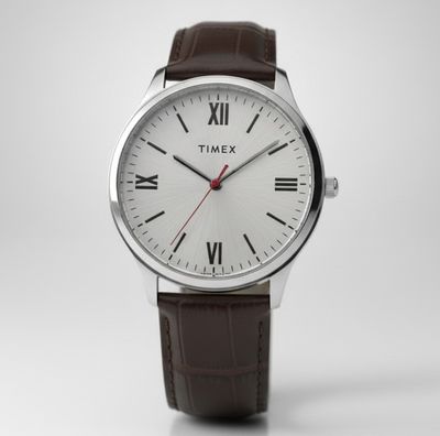 TIMEX Leather Strap Analog Watch For Men