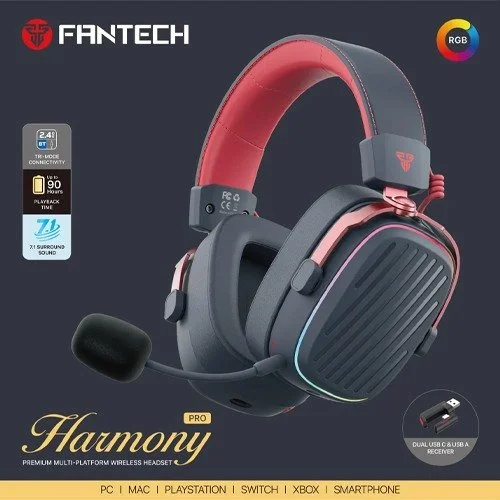 FANTECH WHGO2P HARMONY PRO WIRELESS GAMING HEADSET